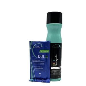 Malibu C Color Disruptor 9 fl.oz &  DDL Direct Dye Lifter 0.7 oz Duo